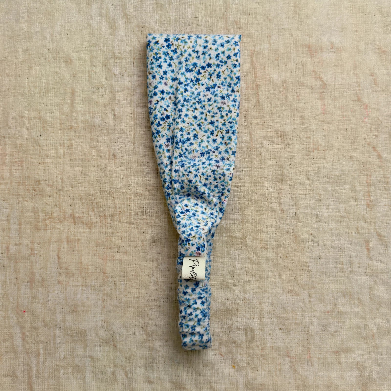 Bandeau Twist Vichy Bleu Ciel – Pipelette and Co